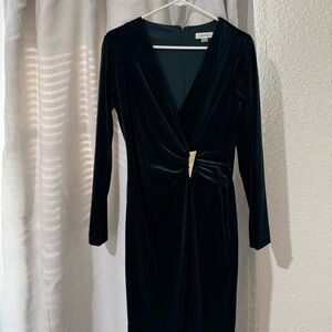 Calvin Klein Velvet Dress